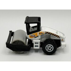 Matchbox MBX Construction 2015 White Road Roller Toy Vehicle